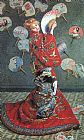 Claude Monet Camille Monet in Japanese Costume painting